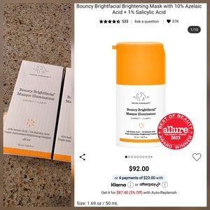 Drunk Elephant Bouncy Brightfacial 50ml